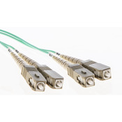Cleerline SSF™ OM4 SC-SC Patch Cable 1.6mm Riser 1m [DOM4SCSC01m]